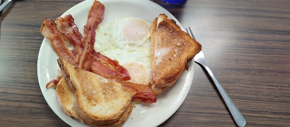 Eggs Meat Toast