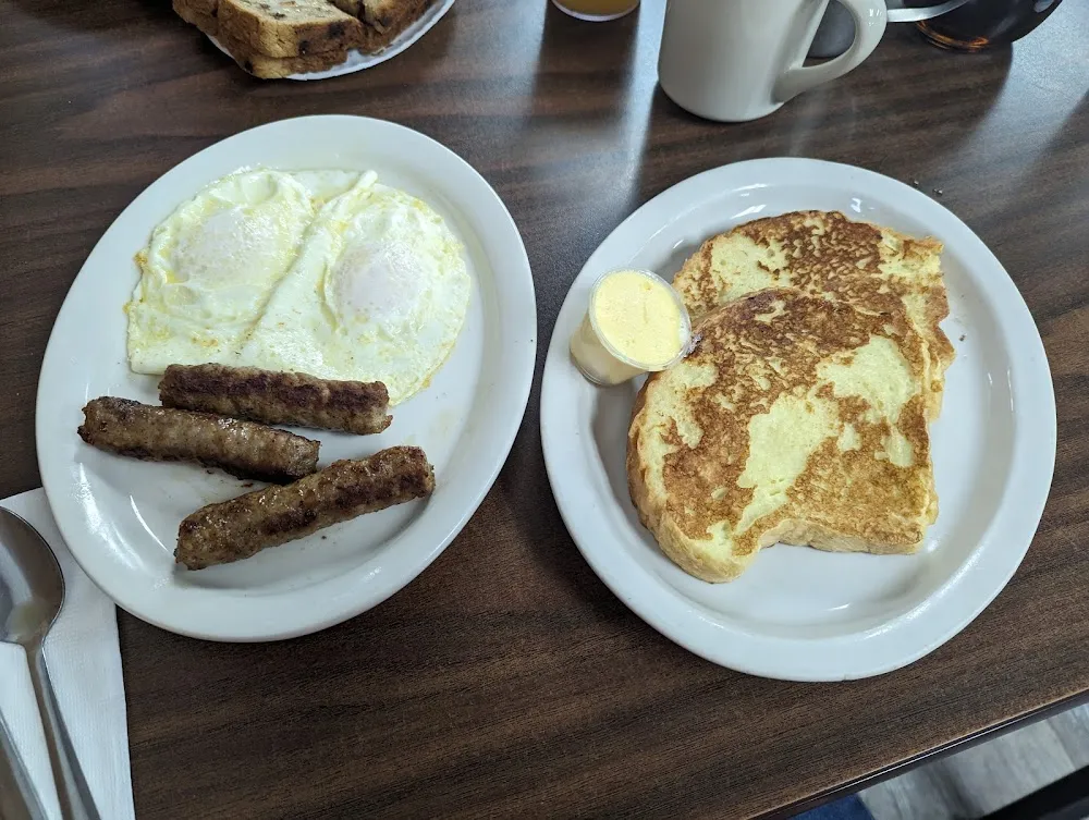 Two French Toast Two Eggs & Sausage Links